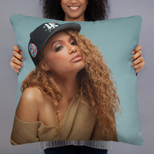 Load image into Gallery viewer, SHE CAPPIN comfy pillow