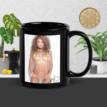 Load image into Gallery viewer, SEXY SIPPIN Black Glossy Mug