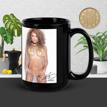 Load image into Gallery viewer, SEXY SIPPIN Black Glossy Mug