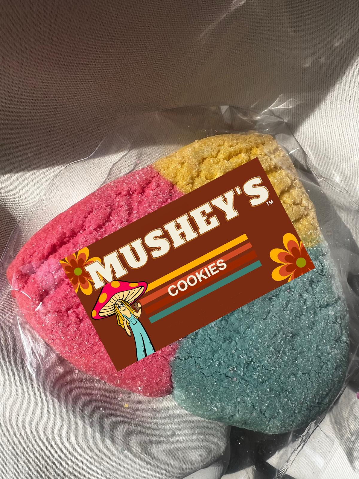 MUSHEYS Tri-Color Cookies