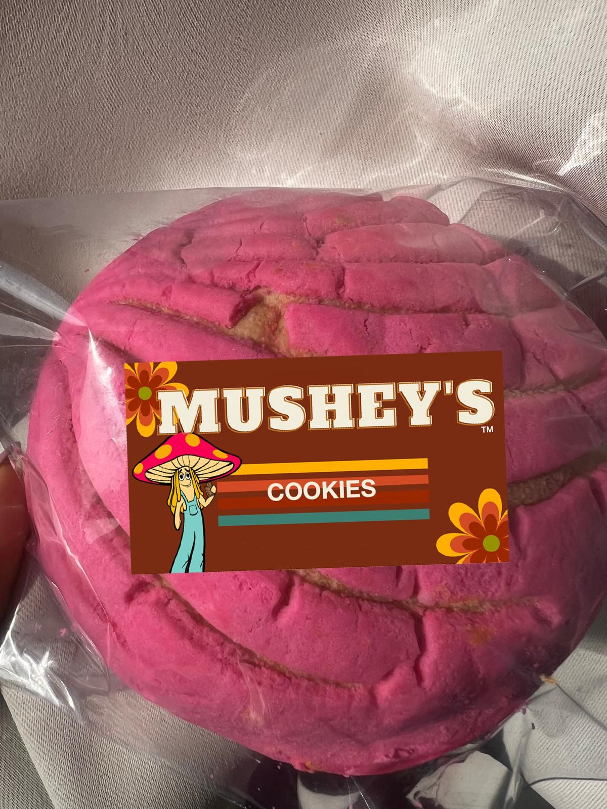 MUSHEYS PINK PASSION PUFF