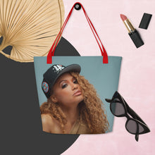 Load image into Gallery viewer, SHE CAPPIN Large Tote Bag
