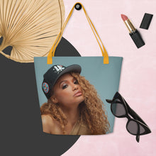 Load image into Gallery viewer, SHE CAPPIN Large Tote Bag
