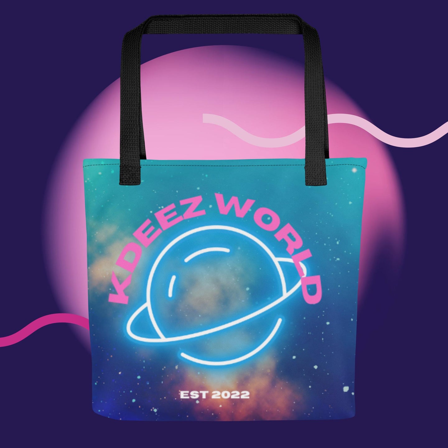 KDEEZ WOLRD Tote bag