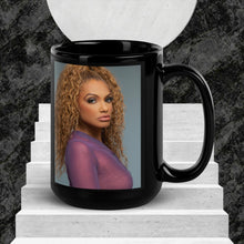 Load image into Gallery viewer, THE LOOK Black Glossy Mug
