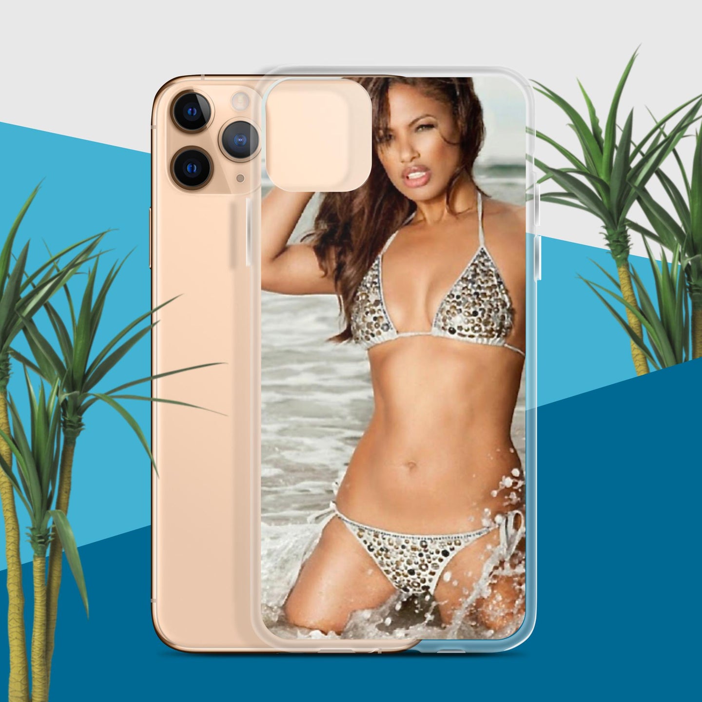 A SLPASH OF KD Clear Case for iPhone®