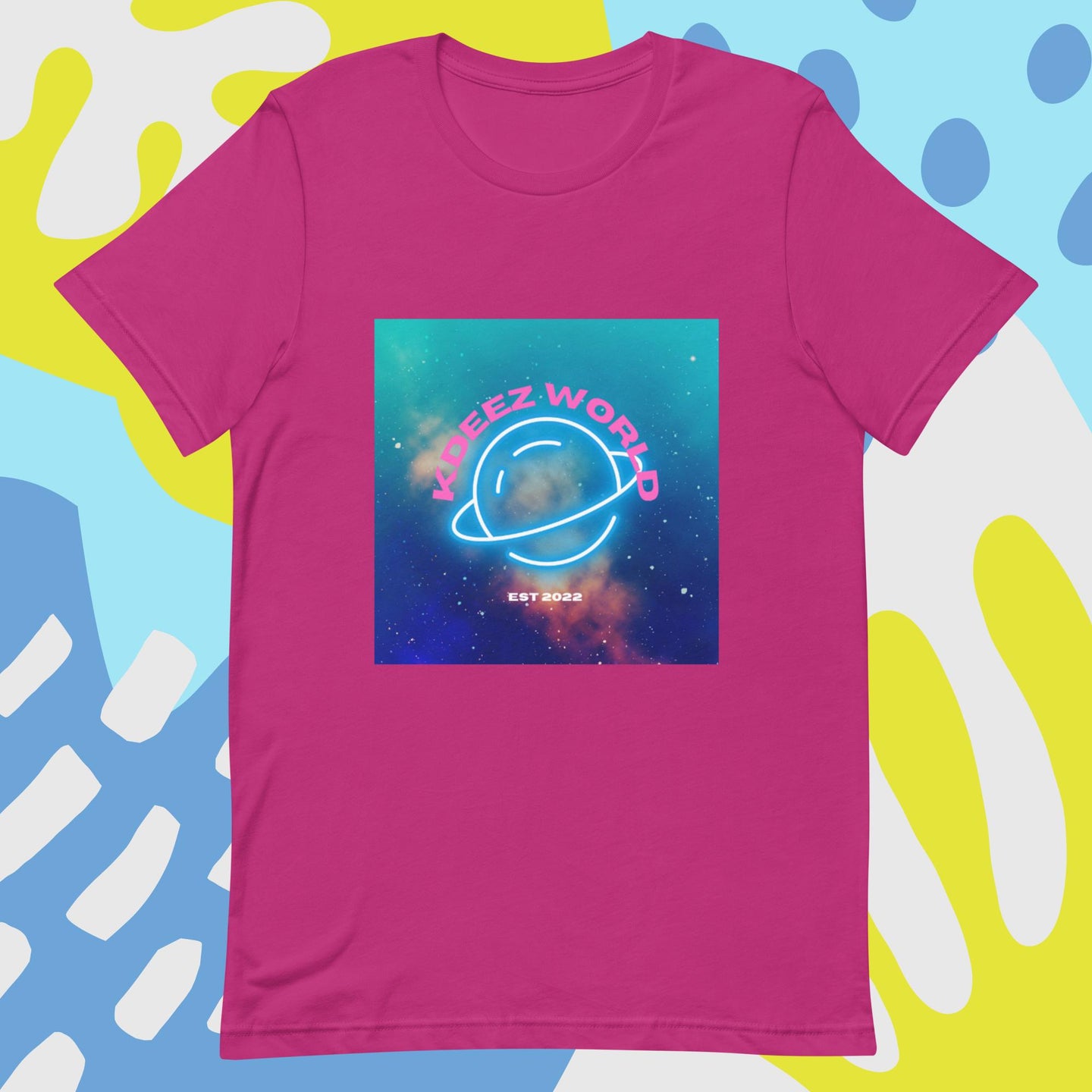 KDEEZ WORLD Unisex t-shirt